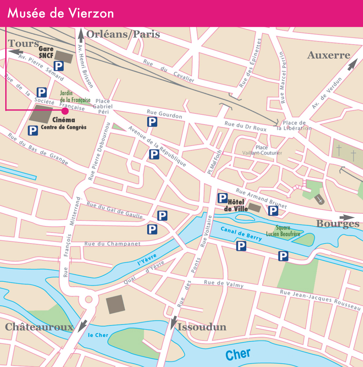 musée plan vierzon
